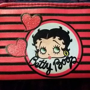 Red and black Betty boop wallet